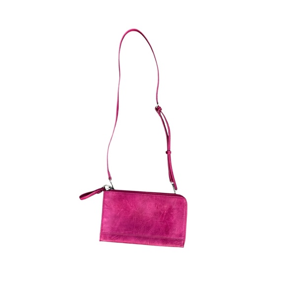 Joy Susan KARINA handbag purse CONVERTIBLE Wristlet Vivid Pink - Picture 1 of 7